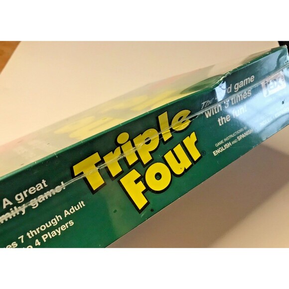 New Triple Four Family Card Game Factory Sealed 2003 Jax Makers of Sequence - Picture 5 of 5